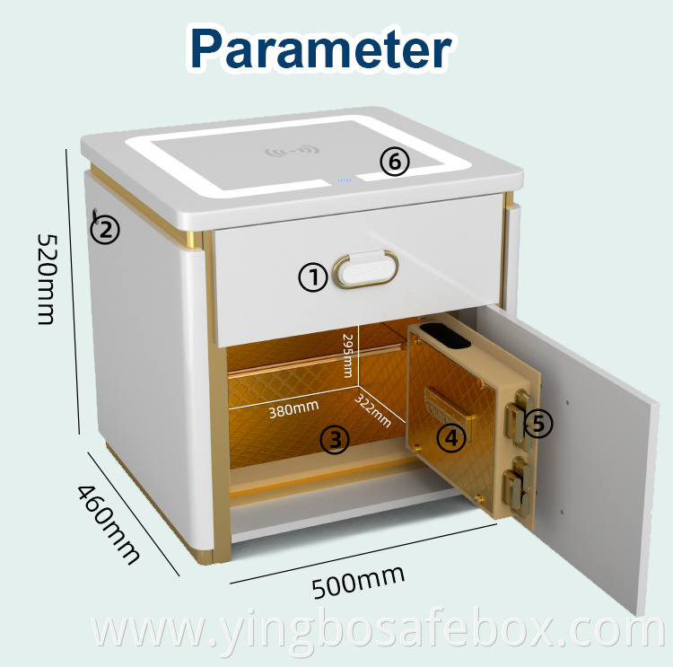 night table safe box